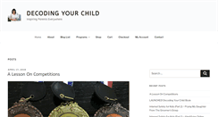 Desktop Screenshot of decodingyourchild.com